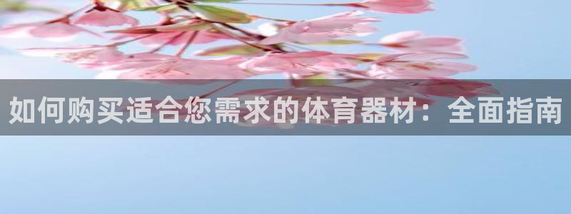 星欧娱乐官网下载安卓：如何购买适合您需求的体育器材：